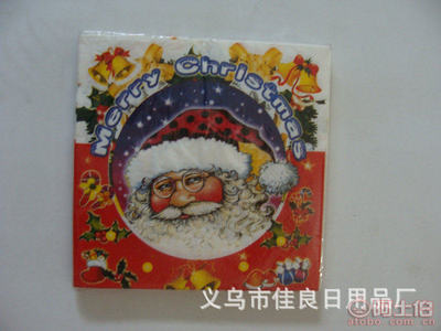 佳良创意彩色圣诞餐巾纸，为节日餐桌增添时尚亮彩